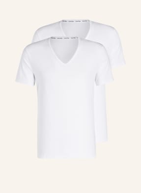 Calvin Klein 2er-Pack Lounge-Shirts MODERN COTTON