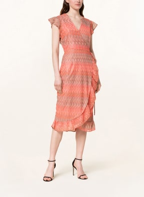 Freebird Wickelkleid ROSY MIDI mit Glitzergarn