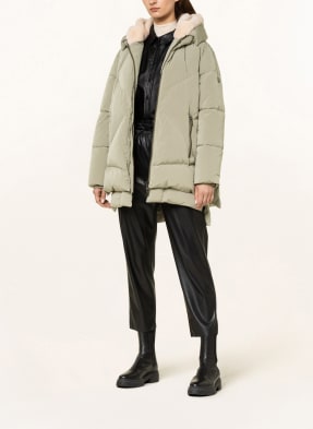 BLONDE No.8 Steppjacke FROST mit Kunstfell