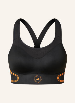 adidas by Stella McCartney Biustonosz sportowy TRUEPACE z siateczką