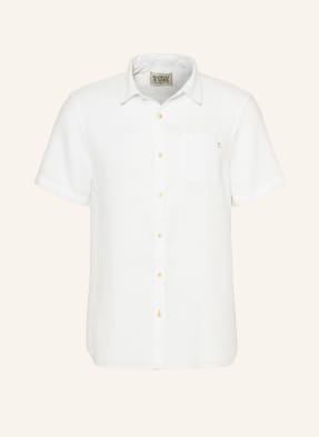 SCOTCH & SODA Short-sleeved shirt regular fit made of linen