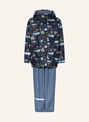 CeLaVi Set: Regenjacke mit abnehmbarer Kapuze und Regenhose