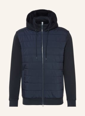 PROFUOMO Sweat jacket in mixed materials