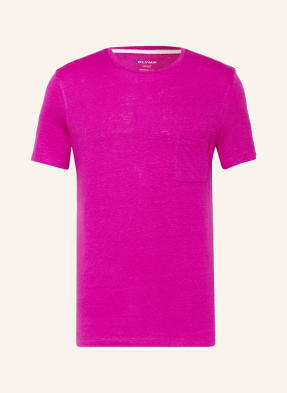 OLYMP T-Shirt aus Leinen