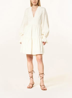 SLY 010 Linen dress TREASURE with lace