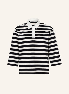 MAERZ MUENCHEN Jersey polo shirt with 3/4 sleeve