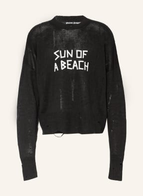 Palm Angels Sweter z lnu