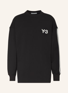 Y-3 Sweatshirt mit Galonstreifen