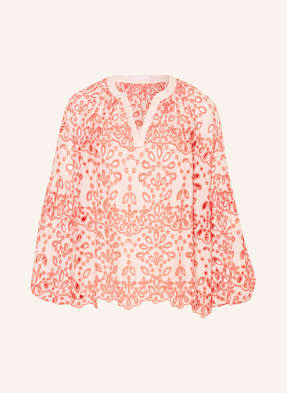 VALÉRIE KHALFON Blouse-style shirt NICE made of perforated lace