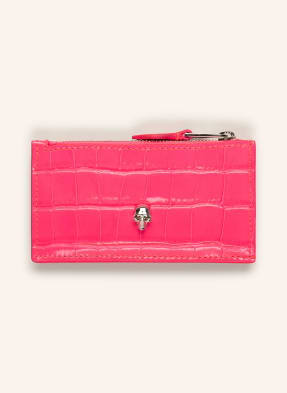 Alexander McQUEEN Etui na karty z kieszenią na monety