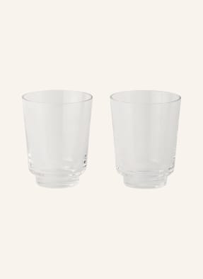 MUUTO Set of 2 drinking glasses RAISE