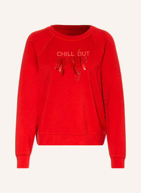 MARC CAIN Sweatshirt with sequins