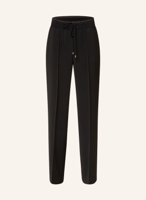 MARC CAIN Wide leg trousers in jogger style