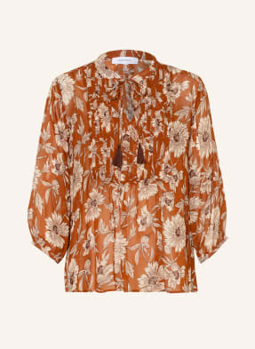 darling harbour Blouse-style shirt with 3/4 sleeves