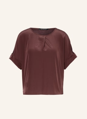 LUISA CERANO Blouse-style shirt in mixed materials