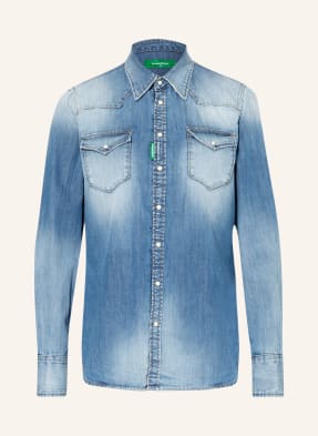 DSQUARED2 Bluzka SMILEY w stylu jeansowym