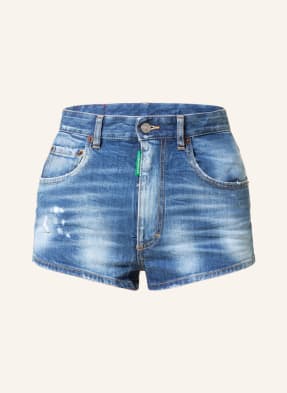 DSQUARED2 Denim shorts RED T ONE LIFE