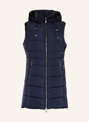 GIL BRET Quilted vest with removable hood