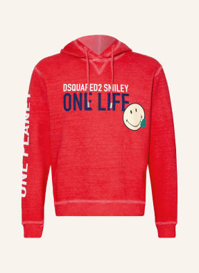 DSQUARED2 Bluza z kapturem SMILEY