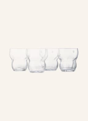BROSTE COPENHAGEN Set of 4 drinking glasses LIMFJORD