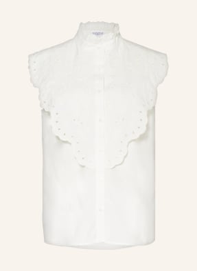 CLAUDIE PIERLOT Bluse BARLOTTE mit Lochspitze