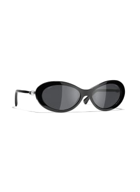 oval sunglasses chanel