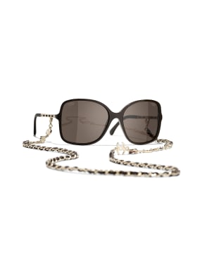 CHANEL Square sunglasses
