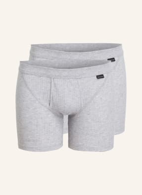 SCHIESSER 2er-Pack Boxershorts COTTON ESSENTIALS