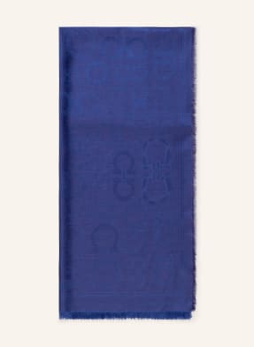 Salvatore Ferragamo Schal FIBBIE mit Seide und Cashmere