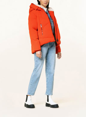 BLONDE No.8 Steppjacke SNOW mit Kunstpelzbesatz