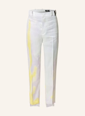 FENDI Regular fit trousers with linen
