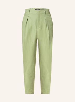 FENDI Co–ord trousers with linen regular fit