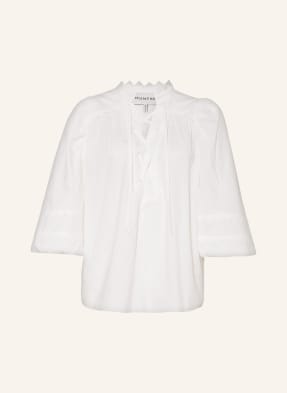 MUNTHE Blouse-style shirt HELIX with lace and 3/4 sleeves
