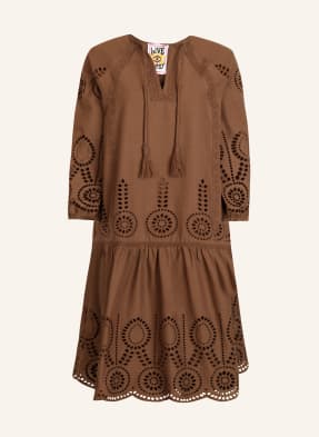 LIEBLINGSSTÜCK Kleid ERLINAL mit 3/4-Arm und Lochspitze
