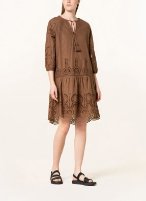 LIEBLINGSSTÜCK Kleid ERLINAL mit 3/4-Arm und Lochspitze