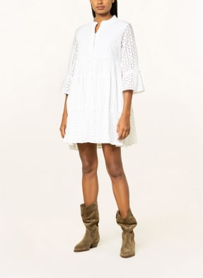 COLOURFUL REBEL Kleid INDY aus Lochspitze mit 3/4-Arm