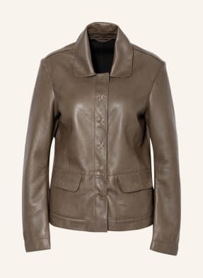 MILESTONE Leather jacket ARISTA