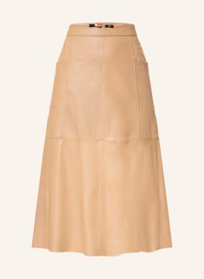 RIANI Leather skirt