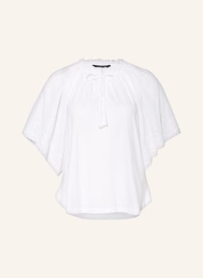 LAUREN RALPH LAUREN Blouse-style shirt in mixed materials 