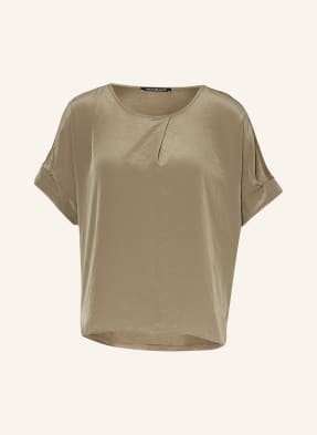 LUISA CERANO Blouse-style shirt in mixed materials