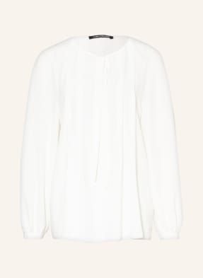 LUISA CERANO Tie-neck blouse with silk