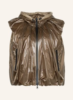 LUISA CERANO Quilted vest reversible