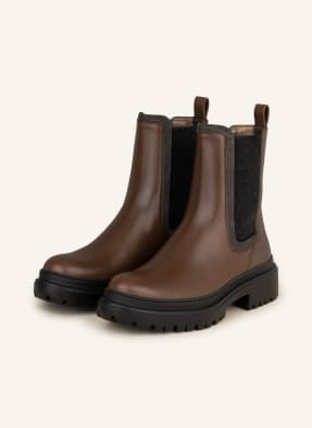 BRUNELLO CUCINELLI Chelsea boots with decorative gems
