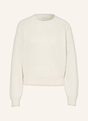 BRUNELLO CUCINELLI Sweater with cashmere and sequins