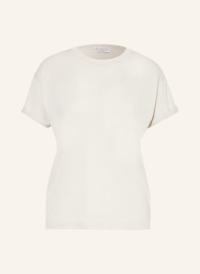BRUNELLO CUCINELLI T-shirt with cashmere and glitter thread