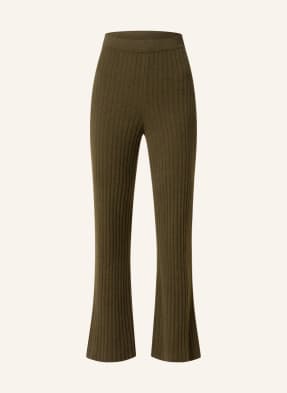 MRS & HUGS Knit trousers made of merino wool