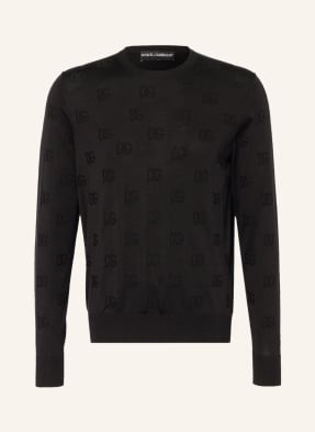 DOLCE & GABBANA Sweter z jedwabiu