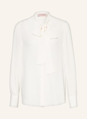 VALENTINO Bow-tie blouse in silk 