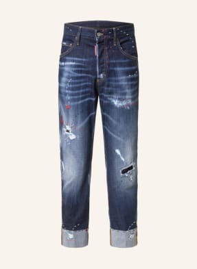DSQUARED2 Destroyed Jeans SAILOR Slim Fit mit verkürzter Beinlänge