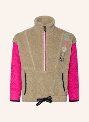 BOGNER Schlupfjacke AMY mit Teddyfell